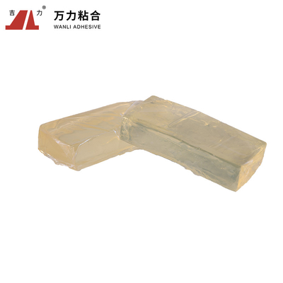 Composite Packaging Hot Melt Adhesive Transparent  , Lumpy Heat Seal Adhesive TPR-7608
