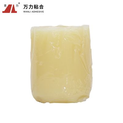 Solid Yellow PU Hot Melt Adhesive Lamination Glue Woodworking PUR-9312
