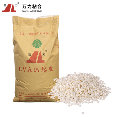 White Flaking EVA Hot Melt Adhesives For Bookbinding Soild EVA-KG-10