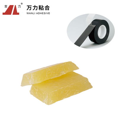 Solid Yellow Hot Melt Kraft Paper Tape TPR Glue For Corrugated Boxes TPR-6258C
