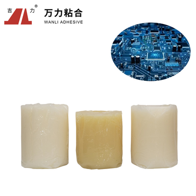 Yellowish Solid PUR Hot Melt Adhesives Electronic Components Bonding PUR-4184-4