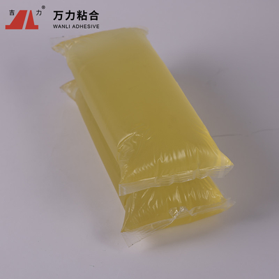 Yellow Block Woodworking Hot Melt Adhesive PSA Industrial TPR-2005AC