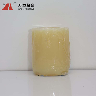 Solid Yellow PU Hot Melt Adhesive Lamination Glue Woodworking PUR-9312