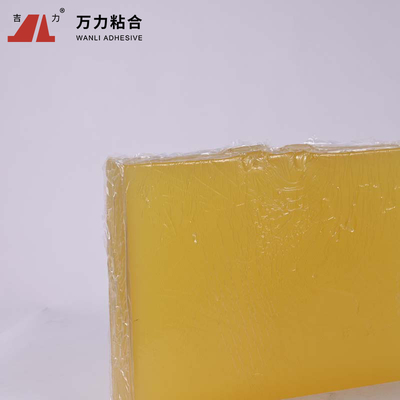 Solid Yellow Hot Melt Pressure Sensitive Adhesive TPR PSA Adhesive TPR-6559S