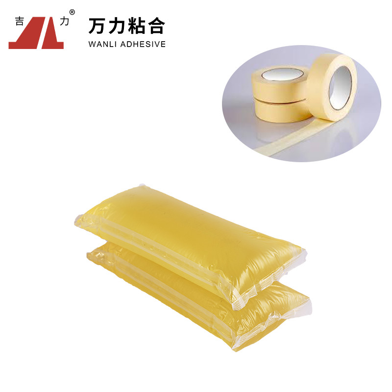 Synthetic Packaging Hot Melt Adhesive 8500 Cps Transparent In Food Packaging TPR-6#B